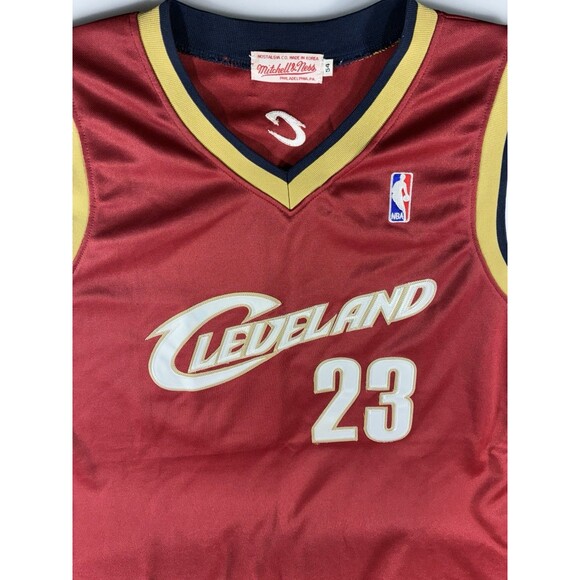 Mitchell & Ness Cleveland Cavaliers Lebron James  #23 Jersey Size 54 - Picture 4 of 9